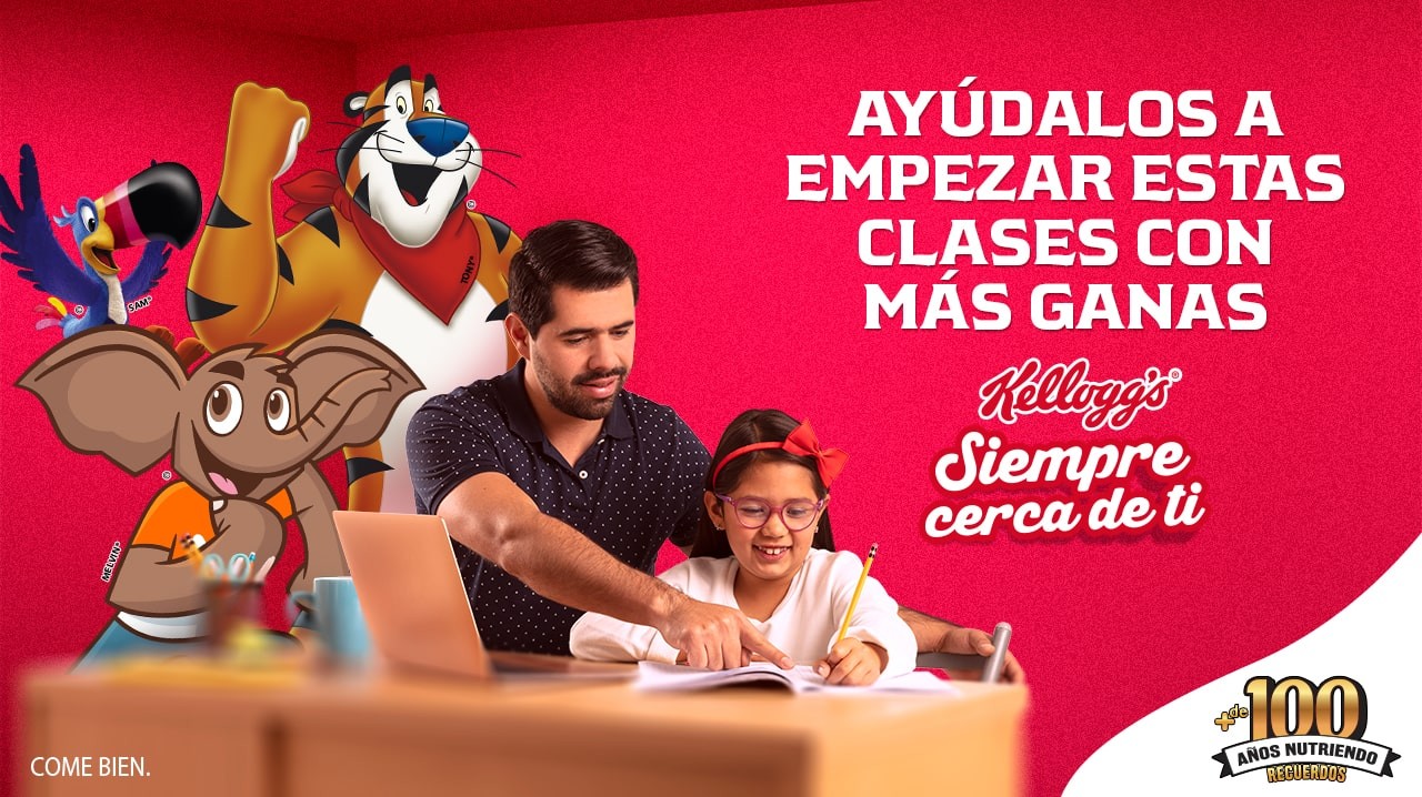 Kellogg's Siempre cerca de ti - Ayúdalos a empezar estas clases con más ganas