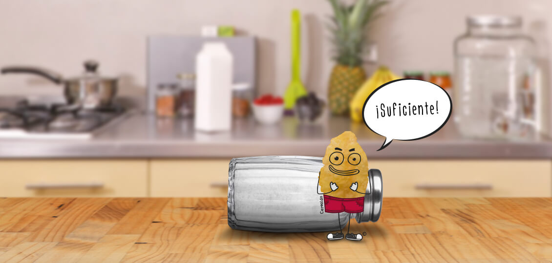 Cerealdo frente a un salero exclama decidido: ¡Suficiente!